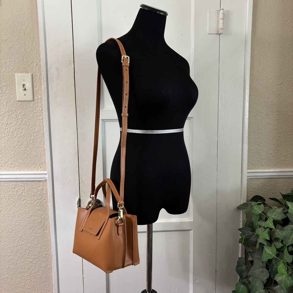 AAIIYN Stella Leather Mini Satchel Bag - Picture 4 of 14
